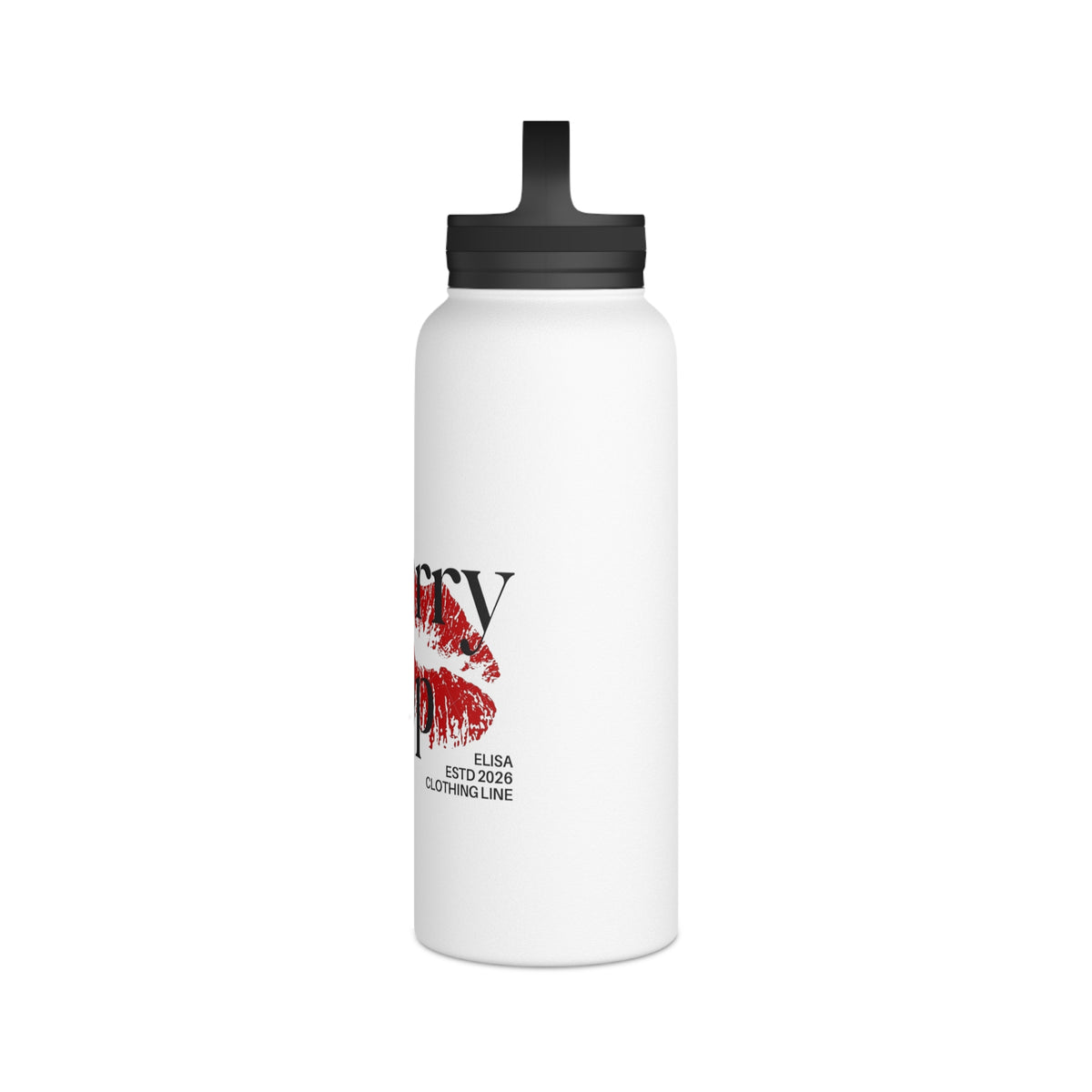 Cherry drop water bottle ~ back to school